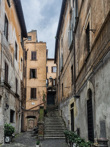 Street scene from Rome  Italy