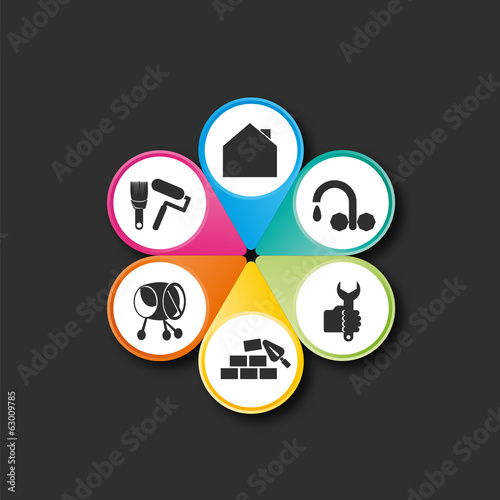 logo business-bricolage/construction