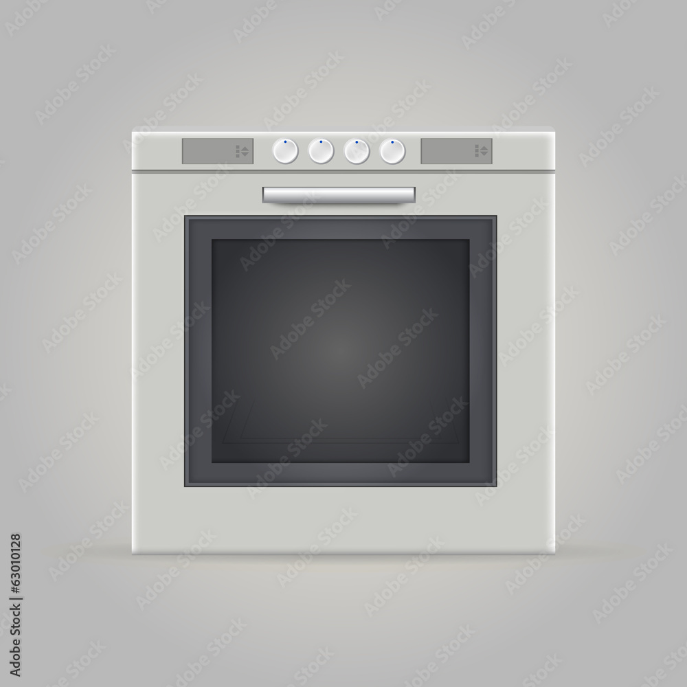 Illustration of oven Illustration of oven