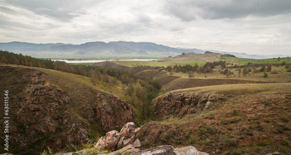 Obraz premium Ravine.