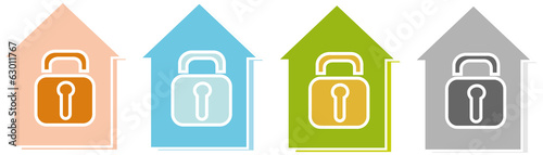 Padlock.