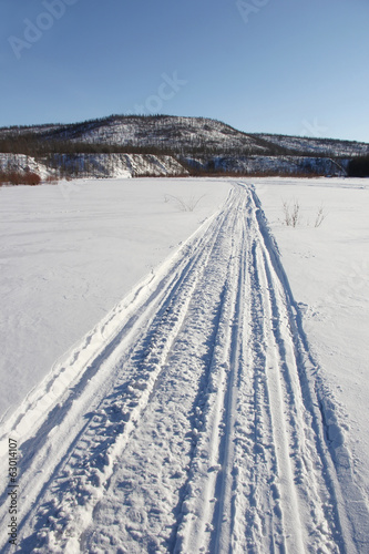 snowmobile trail