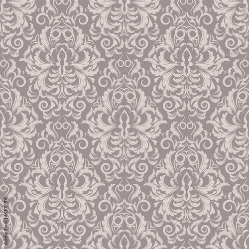 seamless wallpaper.damask pattern.floral background