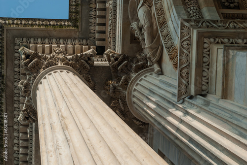 Tableau sur toile Arco della Pace, arco trionfale, Milano