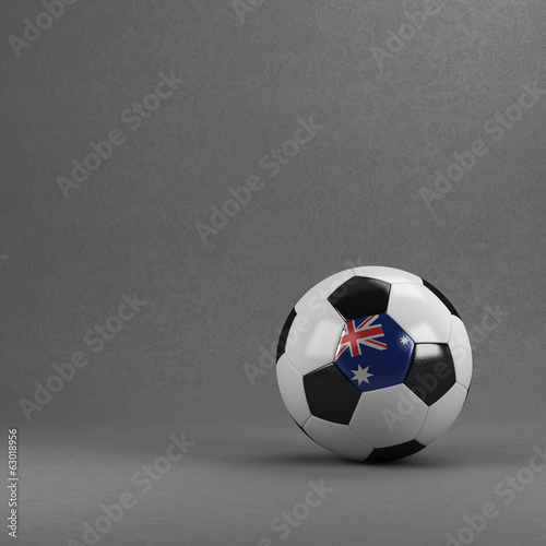 Fototapeta Naklejka Na Ścianę i Meble -  Australia Soccer Ball
