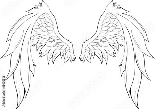 Engelsflügel Lineart
