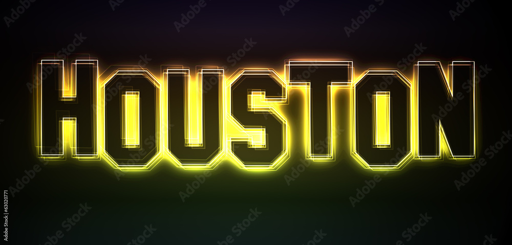 Houston Neon Light