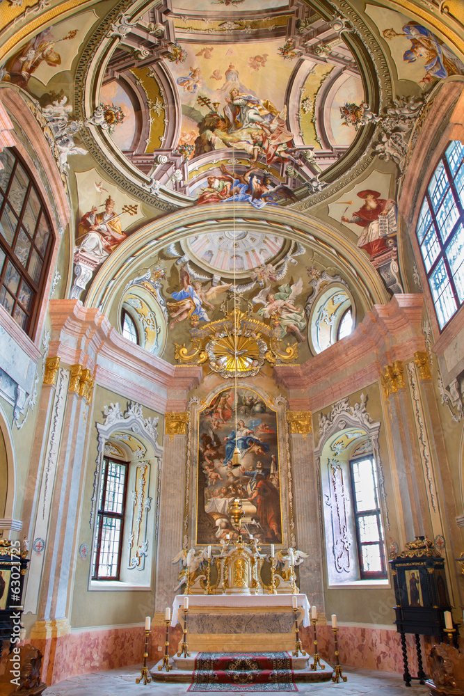 Baroque chapel of Saint Anton palace