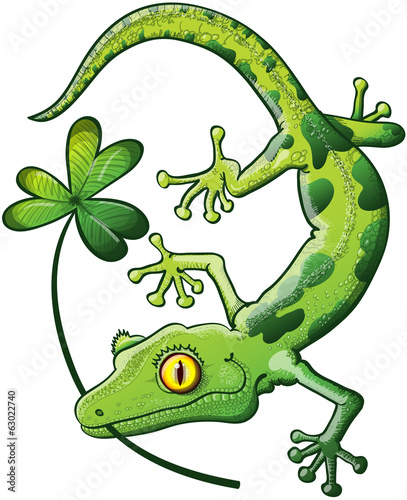 Saint Patrick s Day Gecko