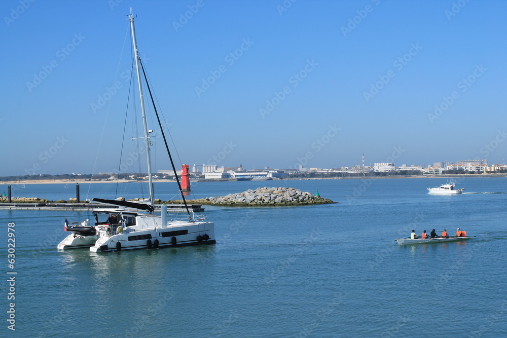 Promenade en catamaran, La Rochelle