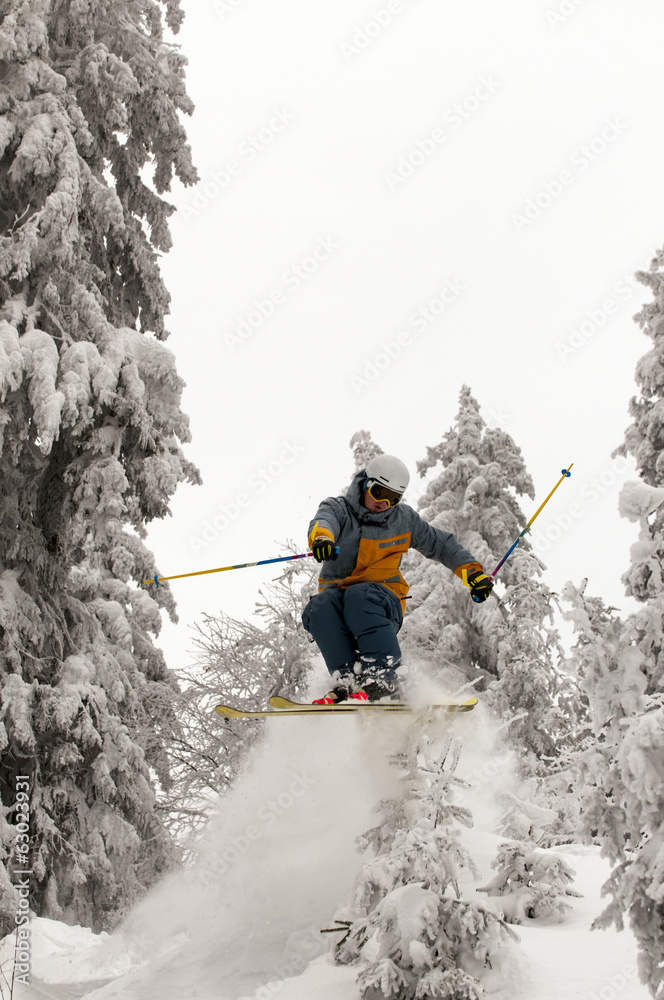 Freeride Skier