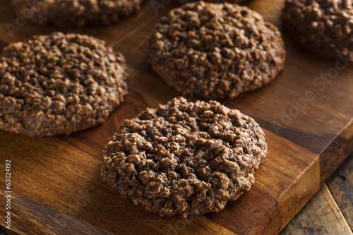 Double Chocolate Chip Oatmeal Cookies