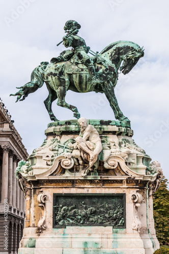 Statue Prince Eugene of Savoye Buda Castle