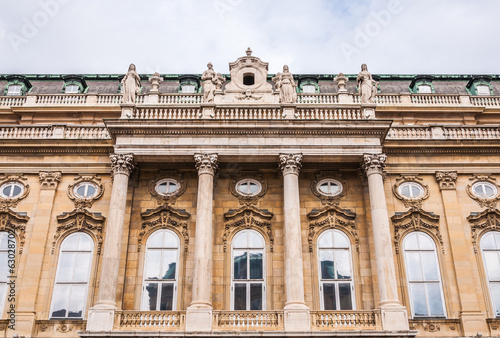 Buda castle in Budapest