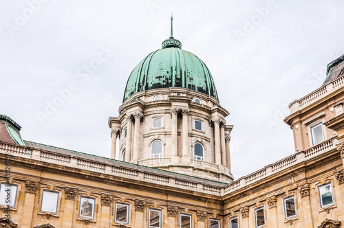 Dome of Buda Castle, Budapest, Hungary