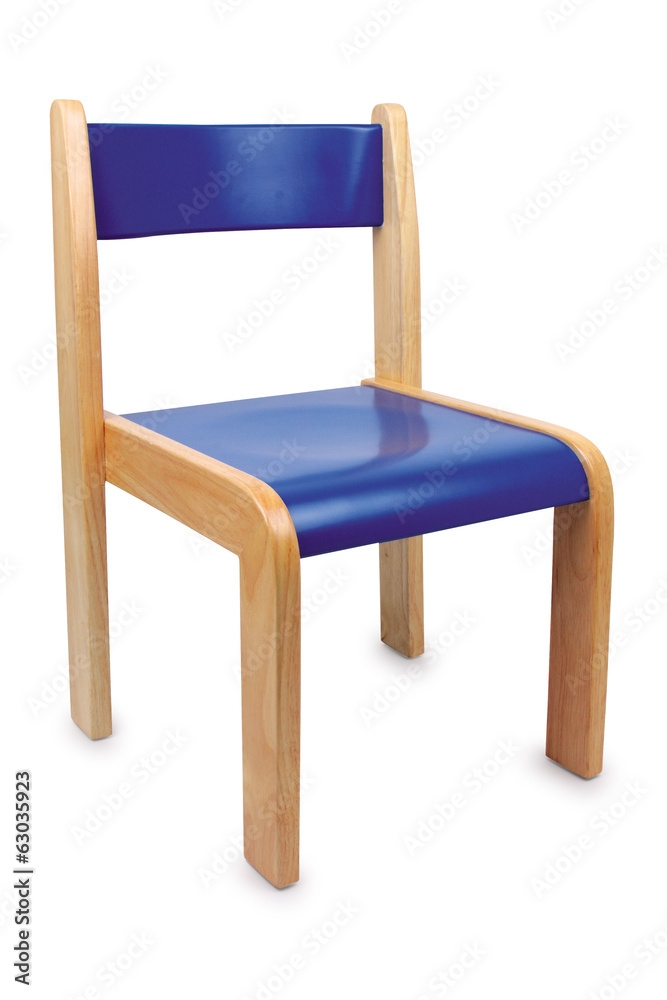 Stuhl, blau Stuhl, blau