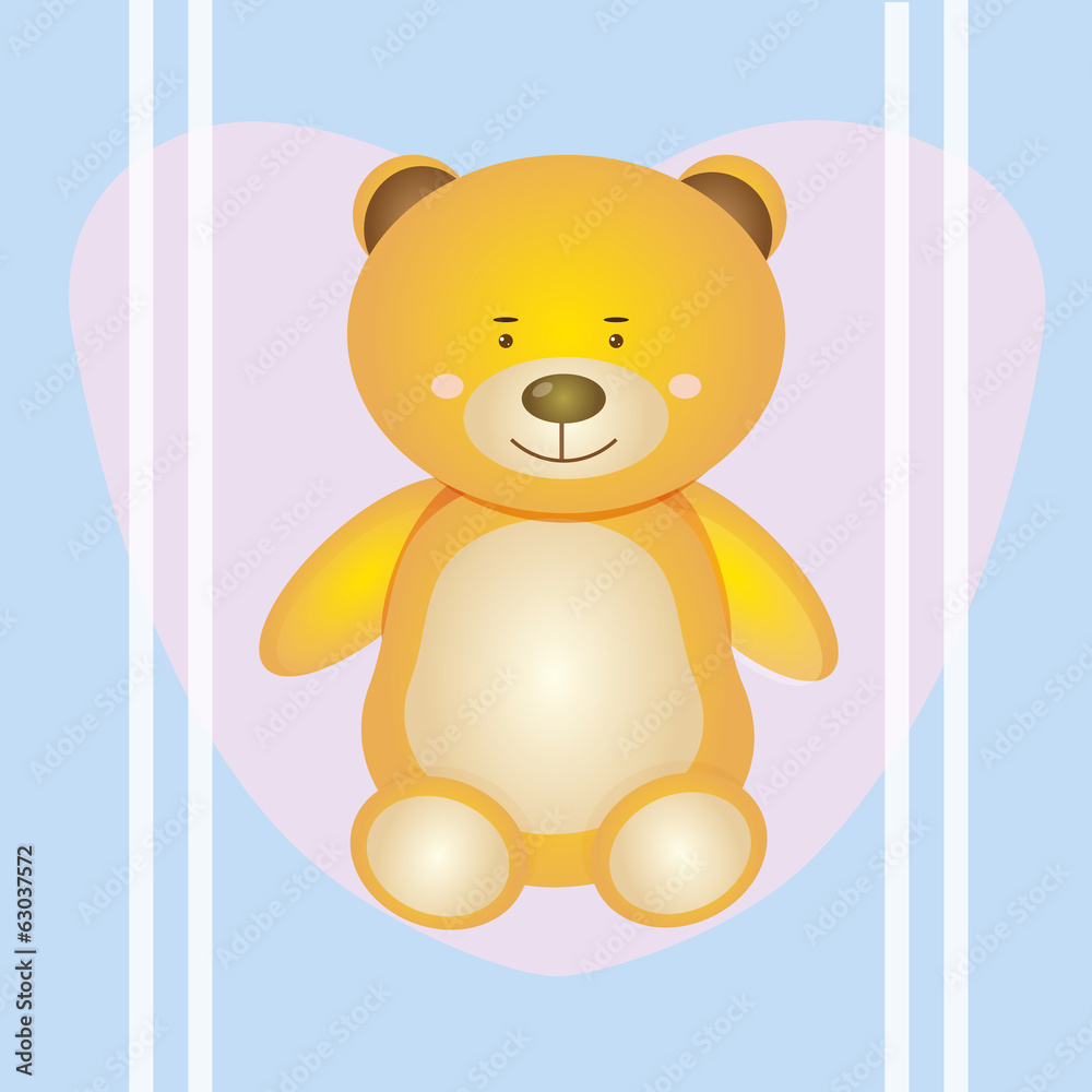 Fototapeta premium osito de peluche