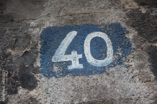 Number 40