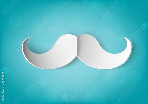 paper mustache