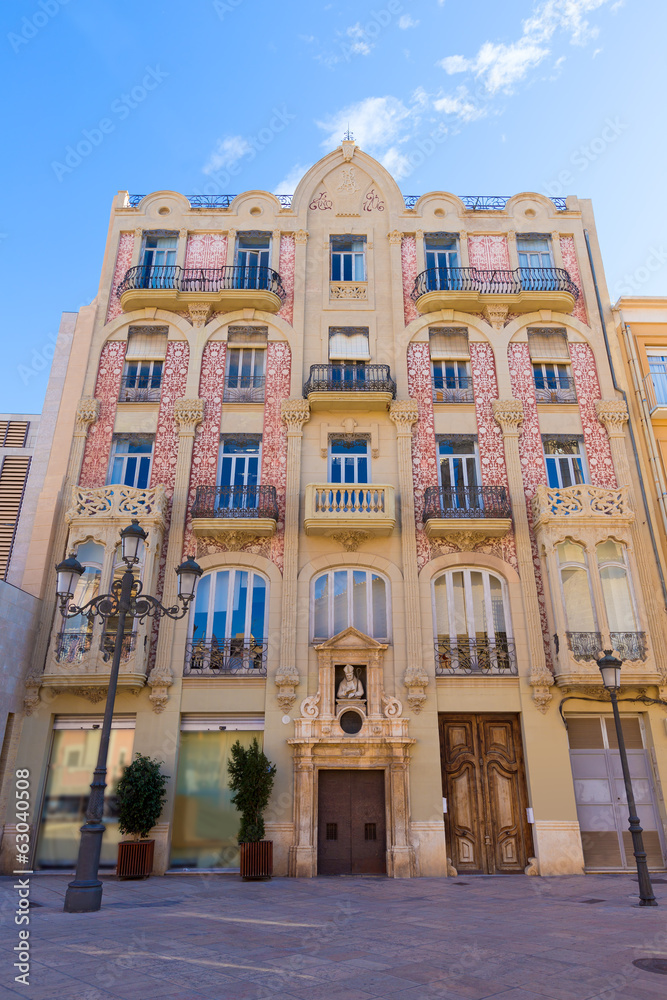 Valencia Plaza Almoina Punt de Ganxo modernist Spain Valencia Plaza Almoina Punt de Ganxo modernist Spain