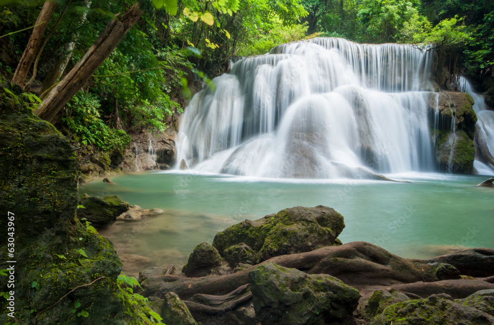 Huay mae kamin waterfall, Kanchanaburi Thailand