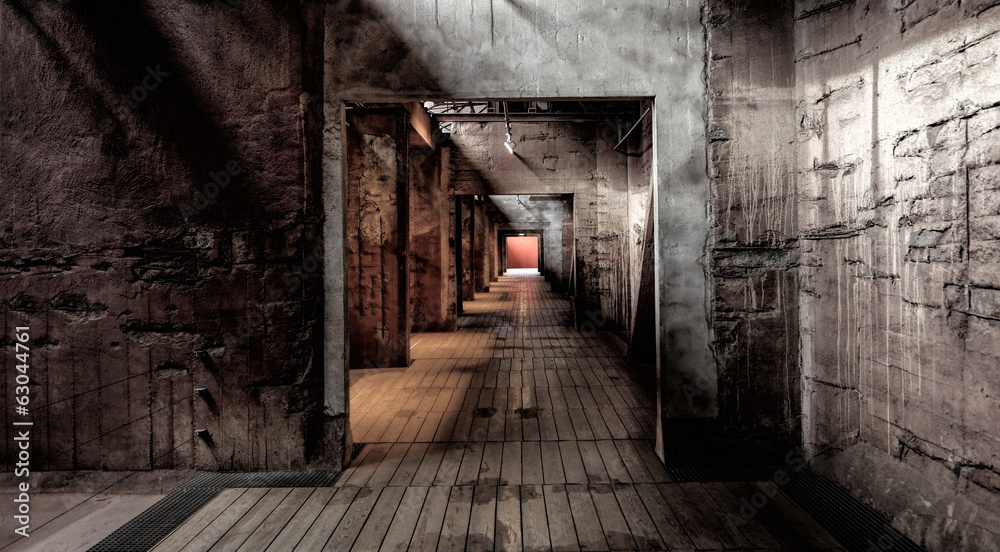 Obraz premium the long corridor