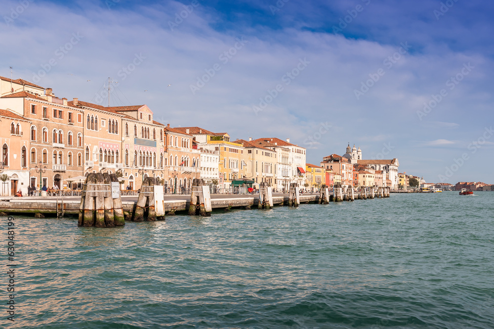 Canal de la Giudecca à Venise