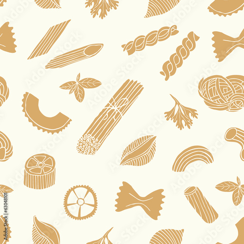 Pasta seamless background