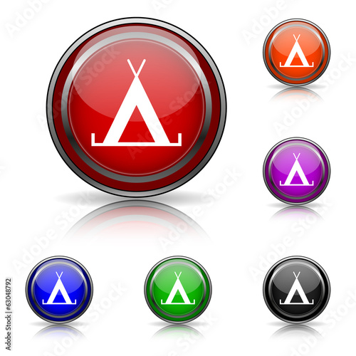 Tent icon Free Download Tent icon - GFXLoad