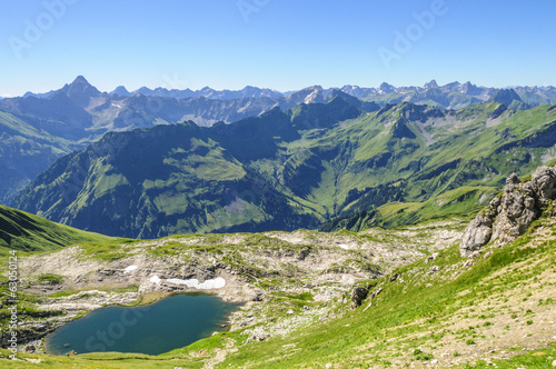 Gebirgslandschaft im Oberallgäu © ARochau