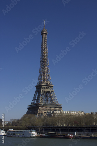 Fototapeta Naklejka Na Ścianę i Meble -  Tour Eiffel Paris France eiffel tower © H. bennour