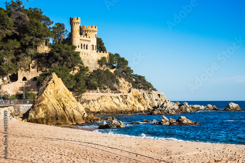 Obraz na płótnie Lloret de Mar w salonie