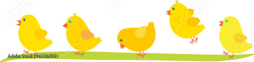 Five Easter Chicken