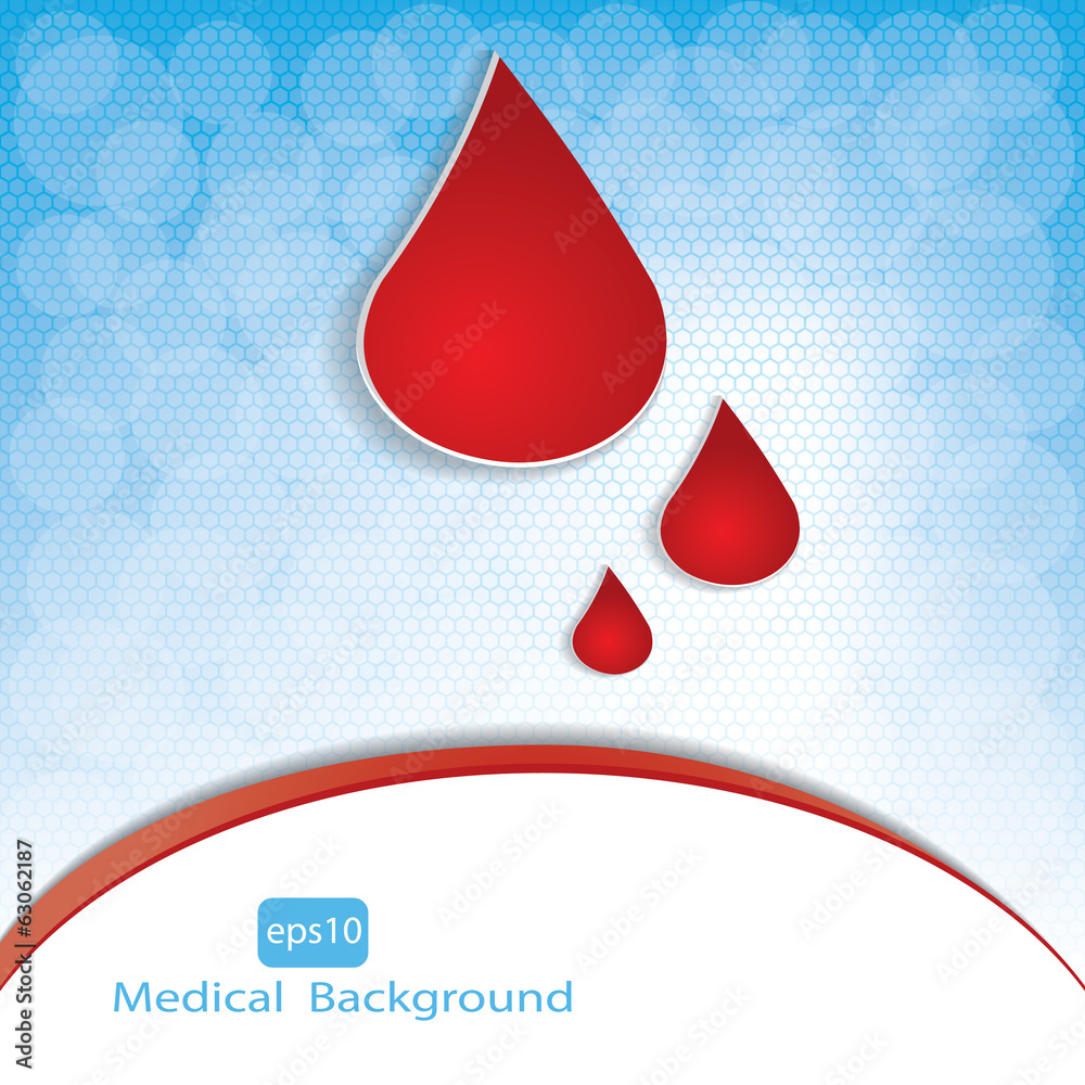 Obraz premium Medical background .