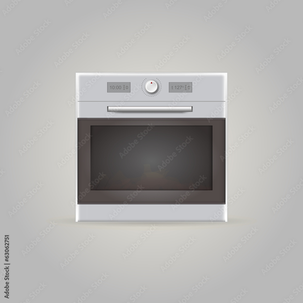 Illustration of oven Illustration of oven