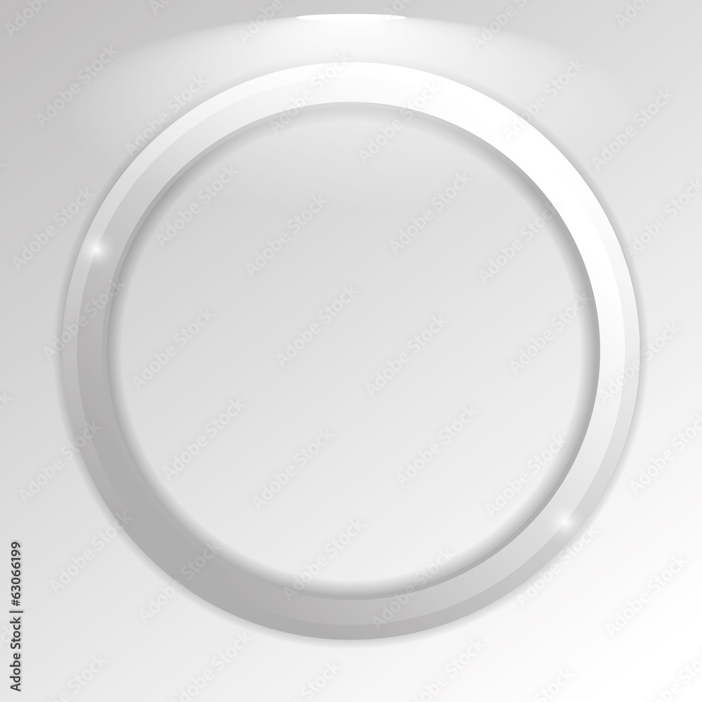 Stylish Silver Framework Isolated On Background Stylish Silver Framework Isolated On Background