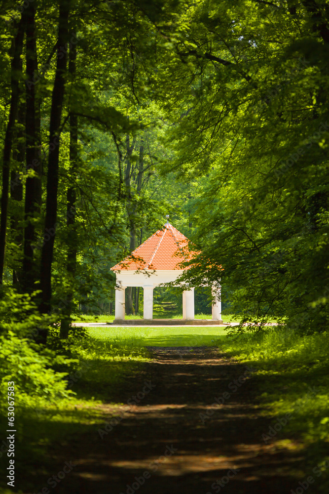 Summer house near Milotice castle, Czech republic Summer house near Milotice castle, Czech republic
