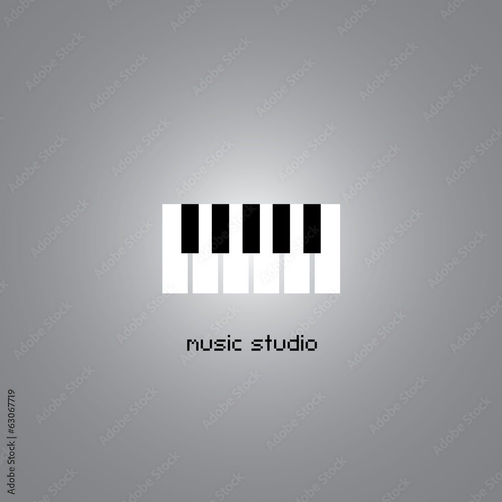Music studio symbol