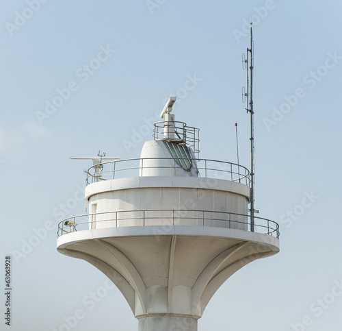 Coastguard radar tower