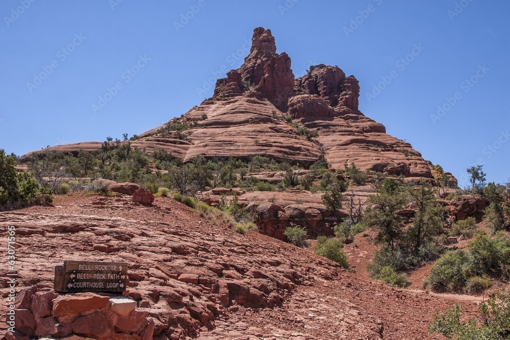 Fototapeta premium Bell Rock in Sedona