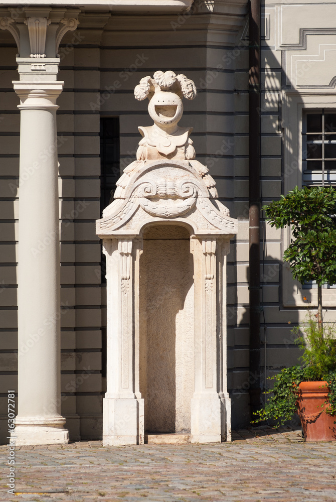 Obraz premium Wachhaus der Residenz in Eichstätt