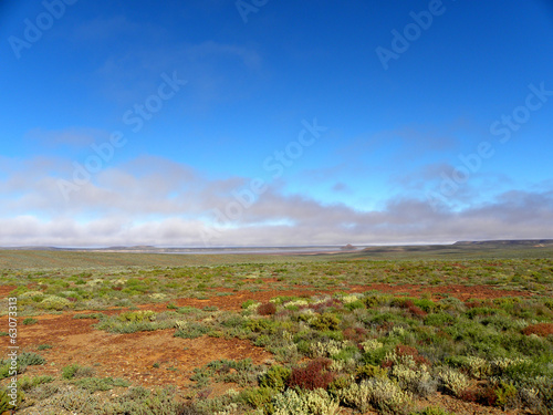 Outback und Salzsee (Lake Hart) nahe Cooper Pedy Australien photo