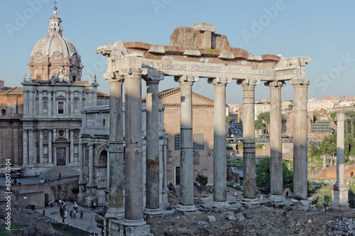View of Foro Romano Rome