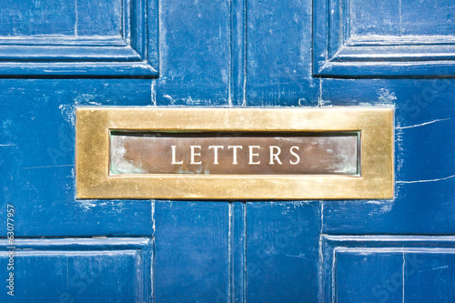 Bilde på lerret Letterbox