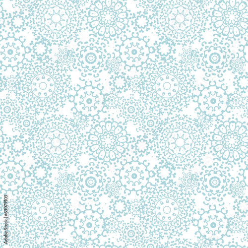vector silver gray abstract mandalas seamless pattern background