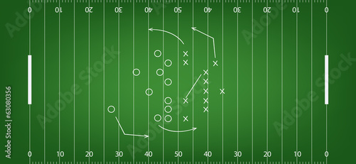 american football field background