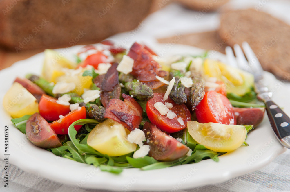 Salat mit Spargel Salat mit Spargel