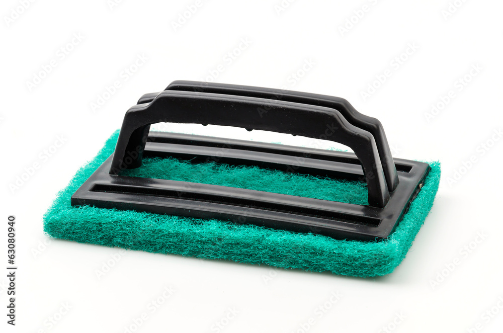 Brush Scrub isolated white background