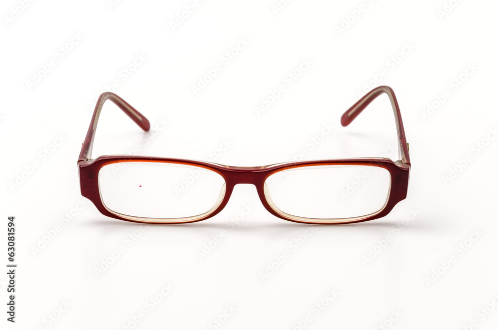 Eyeglasses isolated white background Eyeglasses isolated white background