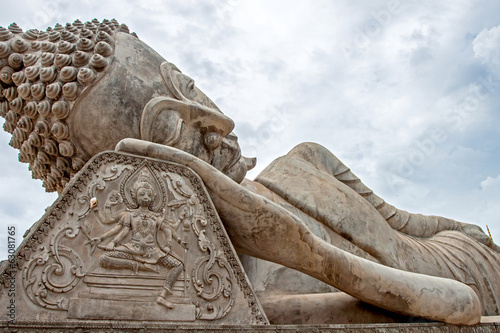Fototapeta Leżący Budda, Laos